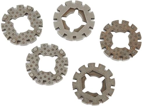 Oscillating Saw Blade Adapter Set 5-Pack Oxidation-Resisting Steel Shank Connectors for Power Tools 25mm Diameter Replacement Parts for Woodworking Cutting and Sanding Tasks in Kuwait