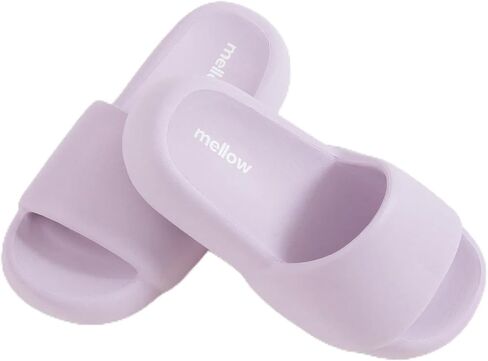 MellowSoft Cloud Slides for Women & Men, Thick Shock-Absorbing Sole | Ultra Soft CloudFoam Cushioning Slides, Lightweight Anti-Slip Recovery Sandals for Indoor & Outdoor Comfort in Kuwait