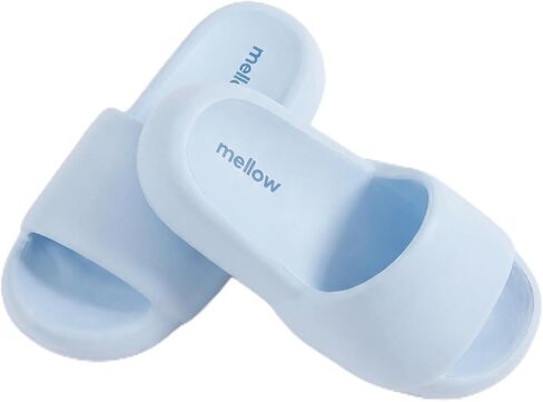 MellowSoft Cloud Slides for Women & Men, Thick Shock-Absorbing Sole | Ultra Soft CloudFoam Cushioning Slides, Lightweight Anti-Slip Recovery Sandals for Indoor & Outdoor Comfort in Kuwait