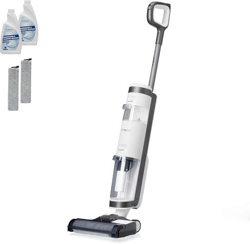 Tineco iFloor 3 Complete Wet Dry Vacuum, Floor Washer, White/Grey (Renewed) in Kuwait