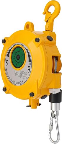 Spring Balancer, 11-19 lbs(5-9 kg) Retractable Tool Holder, 4.92 ft/1.5 m Length Tool Balancer with Hook and Wire Rope, Adjustable Balancer Retractor Hanging Holding Equipment in Kuwait