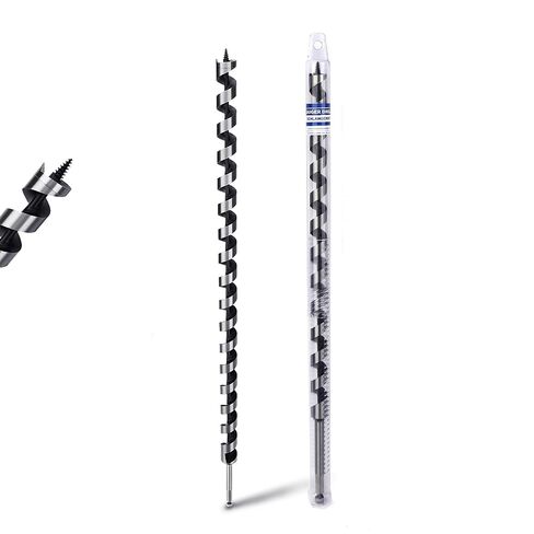 63/64 inch X 39.37 inch Auger Bit for Wood, 25x1000mm Hex Long Auger Drill Bit for Wood, Hard Wood,Ship, Composite Materials, Drywall and DIY Projects in Kuwait