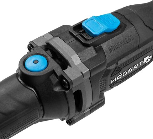 HÖGERT TECHNIK OneAccuSystem Cordless Straight Grinder 18 V Brushless Motor, Rod Grinder for Metal, Wood and Plastic, Speed Control, Wireless, without Battery in Kuwait