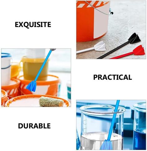 12pcs Drill Paint Mixer Attachments Epoxy Resin Stirrer Tools Small Drill Mixer Paint Shaker for Concrete and Epoxy Mixing in Kuwait