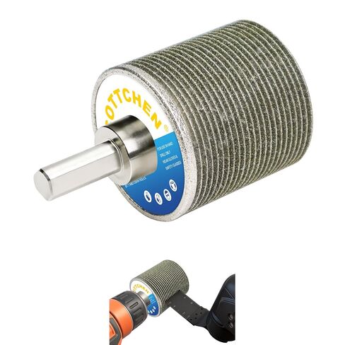 SCOTTCHEN Oscillating Saw Blade Sharpener, Re-Sharpens Dull Saw Blades, Diamond Oscillating Multi-Tool Blade Sharpener for Hand Drills - Upgraded Frameless Design to Quickly Restore Dull Blades in Kuwait