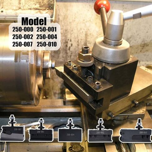 OXA 6-Pack Wedge Type Quick Change Tool Post Set for Lathe up to 8Inch in Kuwait
