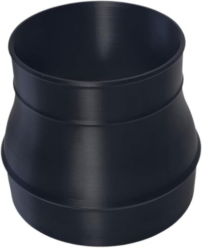 5" to 4" Dust Collection Reducer Adapter, Max Airflow Smooth Tapered Connection fitting for Woodworking Dust Collection Vacuum System (5 inch to 4 inch) in Kuwait