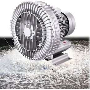 Multi-Use Regenerative Ring Pump High Pressure Vortex Blower Industrial High-Pressure Equipment，Regenerative Blower High-Pressure Vortex Ring Blower 380V Three-Phase 350W for Sewage Aeration in Kuwait
