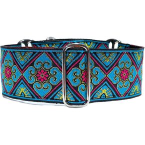 Martingale Dog Collar for Greyhound Saluki Whippet and Other Breeds with Similar Neck 2" Wide (L 14-18") in Saudi Arabia