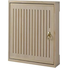 WiFi Router Storage Box, Wall Mounted Wooden WiFi Router Cabinet Multicolor Multiple Sizes(Natural,L42*49.5cm/16.5 * 19.4in) in Kuwait