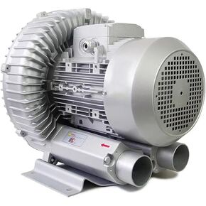 Multi-Use Regenerative Ring Pump High Pressure Vortex Blower Industrial High-Pressure Equipment，Single Phase Regenerative Blower, 120W-1100W Turbine Air Blower 2980 RPM, 210m³/H Max Air Volu in Kuwait