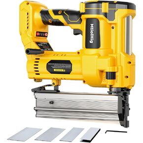MtiolHig Cordless 2Inch Brad Nailer Compatible with Dewalt 20V Battery, 2-in-1 Staple Gun, 18 Gauge Nail Gun Battery Powered with 1000 Nails for Wood Carpentry, 7.2LB (Tool only) 2026 New Version in Kuwait