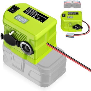 for Ryobi 18V to 12v Step Down Converter,for Ryobi Battery Adapter, 200W 10A MAX 18 V to 12V Converter,Power Wheels Adapter Voltage Regulator from 18V to 5V-13V Adjustment Power Supply in Kuwait