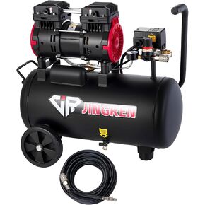 8 Gallon Quiet Oil Free Air Compressor With Air hose, Only 68dB, 2HP | Oilless Quiet Air Compressor, 4.2CFM, Max 120 PSI, 8 Gallon Air Tank for Car Repair, Spray Painting, Nailing With Air Hose in Kuwait