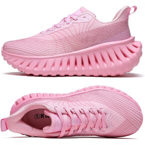 GSLMOLN Wowen Walking Shoes Casual Shoes Breathable Walking Sneakers for Workouts Cushioned Flexible Womens Shoes Training Fashion Sneakers in Kuwait