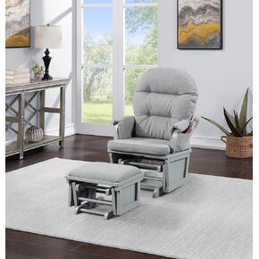 Suite Bebe Madison Glider & Ottoman, Espresso/Latte in Kuwait