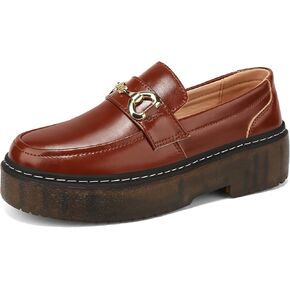 Loafers for Women Comfortable Slip On Platform Memory Foam Lightweight Leisure Work Shoe Casual Driving Shoes for Ladies in Kuwait