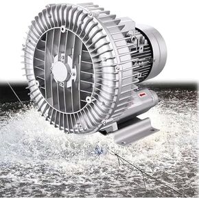Multi-Use Regenerative Ring Pump High Pressure Vortex Blower Industrial High-Pressure Equipment，High-Pressure Vortex Blower, Regenerative Fish Pond Aerator, 350W Three-Phase Blower for Aquat in Kuwait