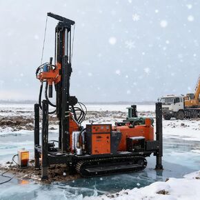 Heavy Duty Pneumatic Water Well Drilling Rig | Efficient Borehole Machine | Hydraulic Borehole Drilling Machine for Water Wells, Geotechnical Projects, and Mountain Area Drilling Operations. in Kuwait