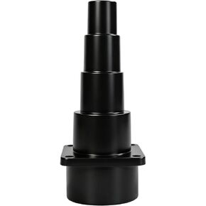 Multi-step Shop Vac Hose Adapter, Universal Tool Adapter, Quick-Connect Vacuum Hose Attachment for Woodworking Power Tools and All Wet/Dry Shop Vacuums in Saudi Arabia