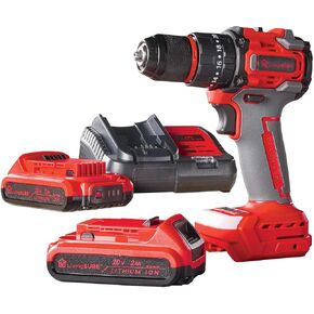 Cordless Drill, 2 Batteries and Charger Set By LivingSURE in Kuwait