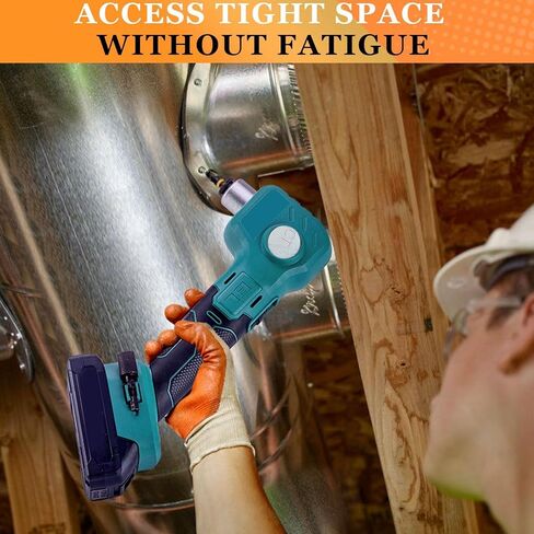 Fafeicy Cordless Palm Nailer, Brushless Technology, 2100 RPM Hammering Power for Tight Spaces and Outdoor Construction in Kuwait