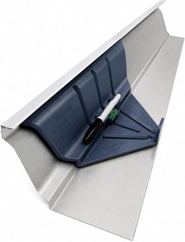 5K Gutter Miter Template Tool – Precision 3D-Printed Guide for Fast, Accurate Gutter Corner Cuts – Fits 5" K-Style Gutters in Kuwait