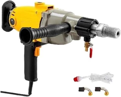 Handheld Diamond Core Drill Rig Concrete 110mm 130mm 160mm 180mm Wet/Dry Electric Stepless Speed Drilling Tool for Beginners,Easy Storing Classification (110mm 1880w) in Kuwait
