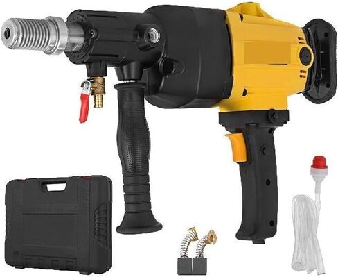 Diamond Core Drilling Machine Handheld Variable Speed Wet Dry Concrete Drill Rig for Brick Stone Ceramic Range 160mm for Beginners in Kuwait