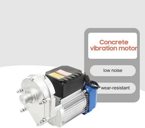 Electric Cement Mixer Motor, 110V Concrete Mixer Motor, Vibrator | 4500W Rated Power, 1400 RPM High Torque, Pure Copper Coil, Fully Enclosed Cast Iron Body, Dustproof & Rustproof in Kuwait
