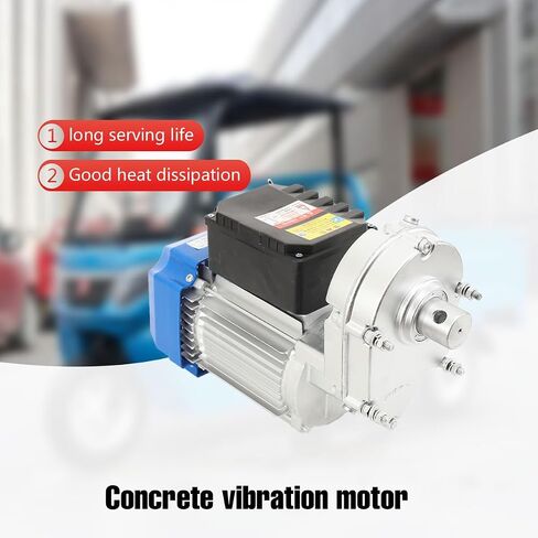 Electric Cement Mixer Motor, 110V Concrete Mixer Motor, Vibrator | 4500W Rated Power, 1400 RPM High Torque, Pure Copper Coil, Fully Enclosed Cast Iron Body, Dustproof & Rustproof in Kuwait