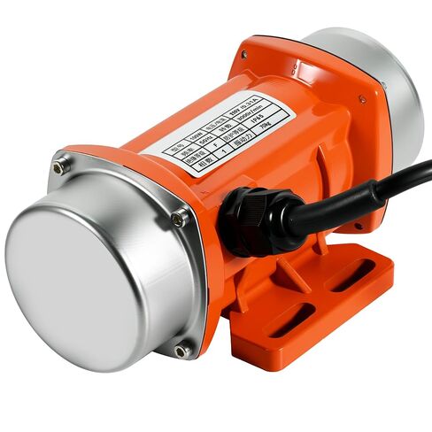 Concrete Vibrator, AC 110V 100W Industrial Vibration Motor, 3000RPM Single Phase Concrete Vibrating Motor Tool with Pure Copper Coil for Sand Shaker Table Adjustable Vibration Force, No Plug in Kuwait