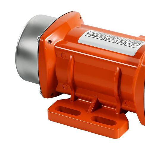 Concrete Vibrator, AC 110V 100W Industrial Vibration Motor, 3000RPM Single Phase Concrete Vibrating Motor Tool with Pure Copper Coil for Sand Shaker Table Adjustable Vibration Force, No Plug in Kuwait