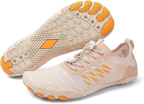 Barefoot Shoes for Men and Women Minimalist Trail Running Shoes Wide Toe Box Zero Drop Lightweight Quick Dry Water Shoes for Gym, Hiking, Walking in Kuwait