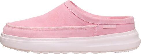 HEYDUDE Women's Remi Toastee Suede Clog Slip On Shoe | Lightweight Easy On Sherpa Lined | Durable Grip Outsole in Kuwait