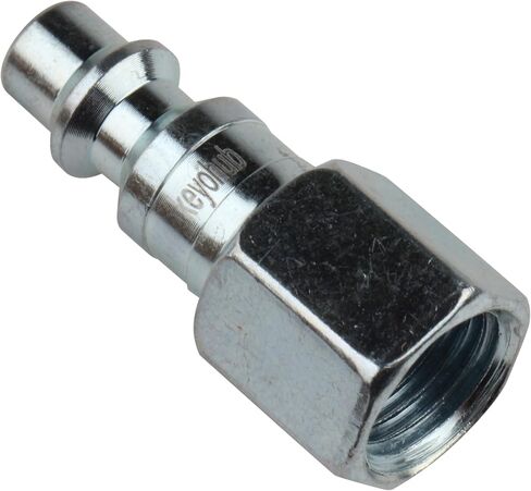 Push Button Safety 1/4 Inch Air Hose Fitting, 5 Pieces | Quick Connect Coupler, Steel with Zinc Plating in Kuwait