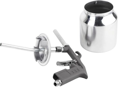 Sand Spray, Pistola Sandblast Sand Sandblasting Spray Tool Set Kit, 750Cc Aluminium Pot, 10.0Bar Working Pressure, Sandblasr Portatil for Sandblasting, Removal, Coating in Kuwait