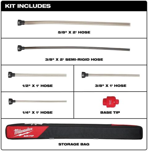 Milwaukee 49-90-2037 AIR-TIP Long Reach Flexible Micro Hose Set in Kuwait