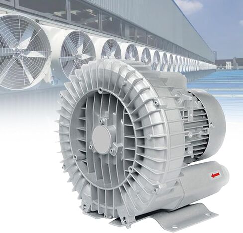 Multi-Use Regenerative Ring Pump High Pressure Vortex Blower Industrial High-Pressure Equipment，220V/380V Regenerative Vortex Blower, 2.2KW Industrial Vacuum Pump, High-Efficiency Ring Blowe in Kuwait
