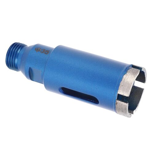 Diamond Hole Saw Drill Bit 35mm BSP1/2in Professional Grade Diamond Coated Cutting Tool for Fast Precision Drilling in Marble Granite Ceramic Tiles Blue in Kuwait