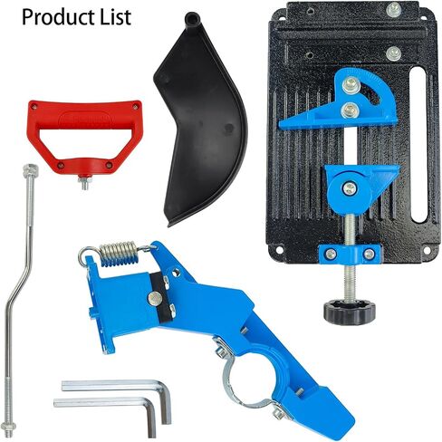 Adjustable Angle Grinder Stand – 38mm–48mm Clamping Range, 0–45° Cutting Angle, Dual-Use Bracket Holder for Angle Grinder & Hammer Drill in Kuwait