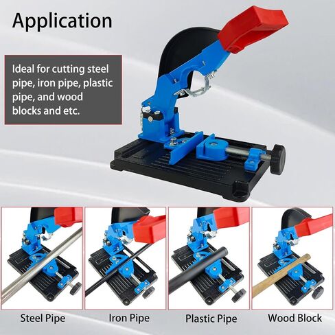 Adjustable Angle Grinder Stand – 38mm–48mm Clamping Range, 0–45° Cutting Angle, Dual-Use Bracket Holder for Angle Grinder & Hammer Drill in Kuwait