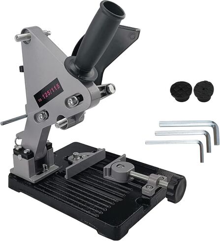 Heavy Duty Angle Grinder Stand – Compatible with 100mm-150mm (4"-6") Disc Grinder, Cast Iron Base for Enhanced Stability in Kuwait