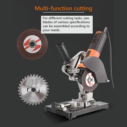 Heavy Duty Angle Grinder Stand – Compatible with 100mm-150mm (4"-6") Disc Grinder, Cast Iron Base for Enhanced Stability in Kuwait