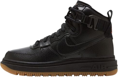 Nike WMNS Air Force 1 High Utility 2.0 - Black, Summit White, Orange, Gum Red Brown in Kuwait