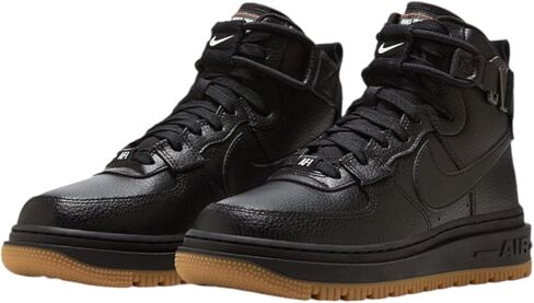 Nike WMNS Air Force 1 High Utility 2.0 - Black, Summit White, Orange, Gum Red Brown in Kuwait