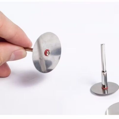11Pcs/Set Stainless Steel Wood Cutting Disc Rotary Tool Circular Cutoff for Woodworking Tool in Kuwait