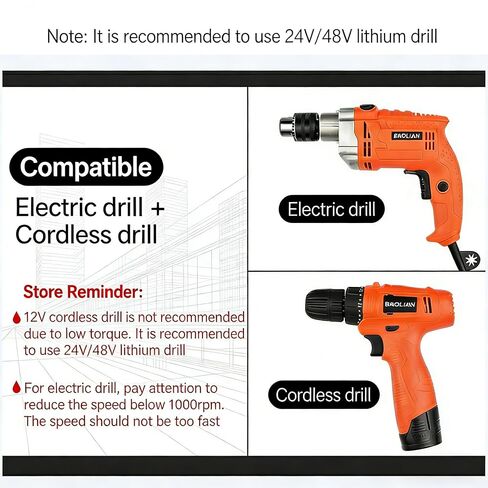 Garden Auger Drill Bit 1.6x8.66 Inch Heavy Duty Bulb Planter Compatible with 3/8 Inch Hex Drive for Planting Bulbs and Digging Holes, S in Kuwait