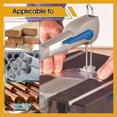 48 Pack Scroll Saw Blade Set, 5 Inch Scroll Saw Blade Pin End Replacement, SK5 Carbon Steel Coping Saw Blade TPI 10/15/18/24 Jig Saw Blades Woodworking Tool for Wood Metal Plastic Cutting in Kuwait