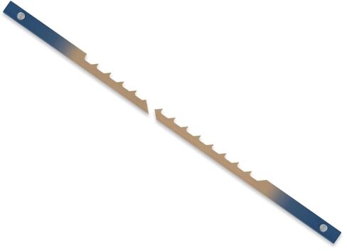 Pégas Pinned Skip 5" Pack of 12 18.5 Teeth Per Inch Woodworking Sawblades in Kuwait